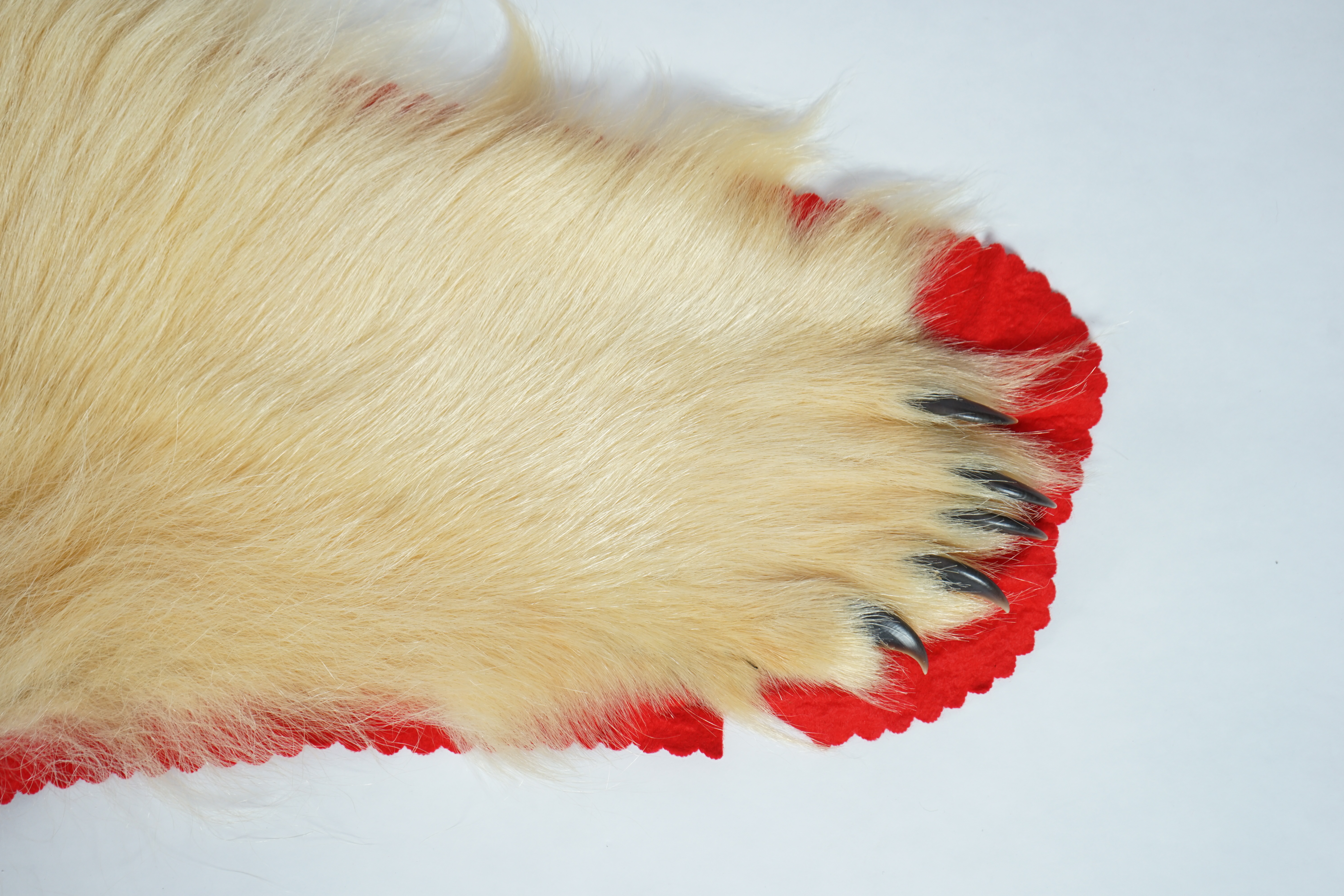 A Ken Hawkins taxidermy polar bear skin rug